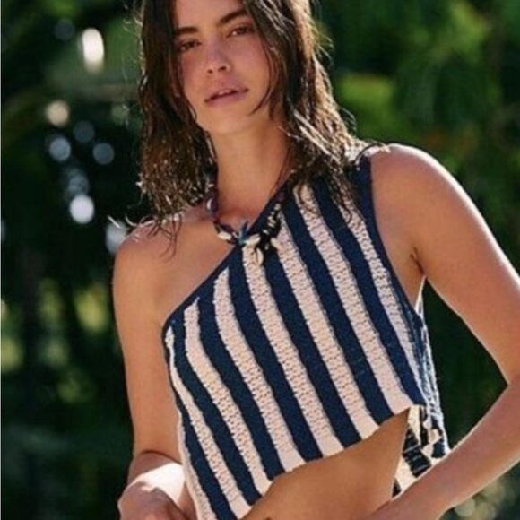 Free People Joan Fauxchet crop top❤️ NWOT - Picture 2 of 6